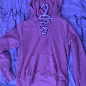 Baby pink hoodie